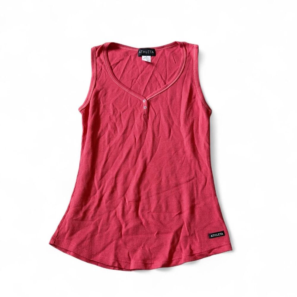 Athleta Women's Pink and Red Vest